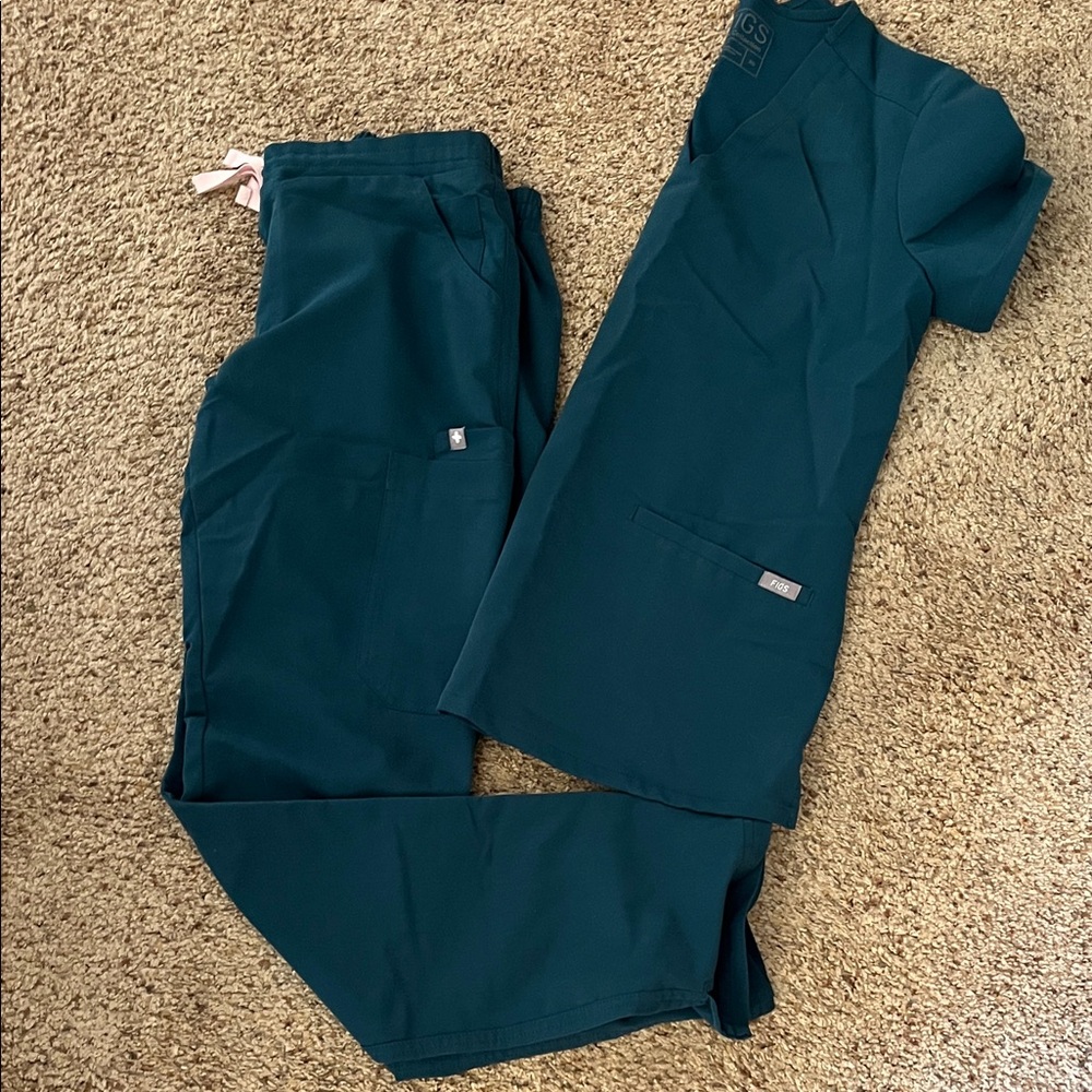Figs Teal Women's Scrub Pant